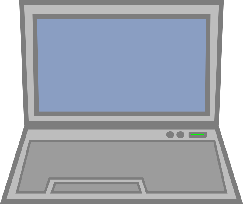 Illustration of a laptop