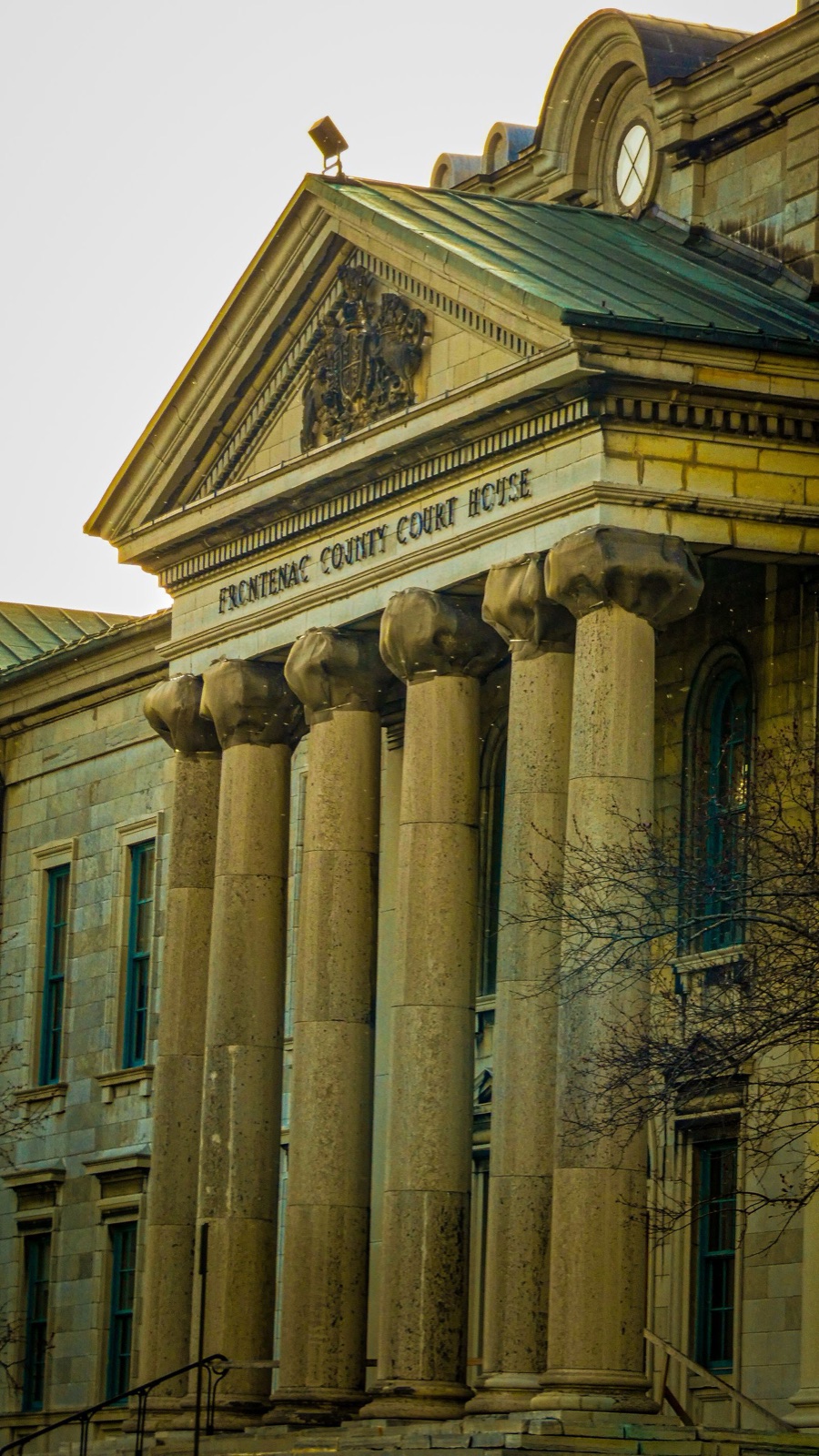 The Frontenac County Court House in Kingston, Ontario